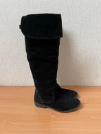 Tamaris Suède Laarzen Maat 38, Kleding | Dames, Schoenen, Ophalen of Verzenden, Zo goed als nieuw, Zwart, Hoge laarzen