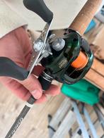 Megabass orochi xxx / shimano curado, Watersport en Boten, Ophalen of Verzenden, Gebruikt, Complete set