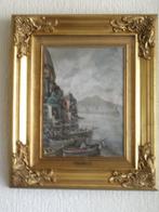 Mooie goudkleurig lijst, ingelijst schilderij van Emil Bott?, Ophalen of Verzenden