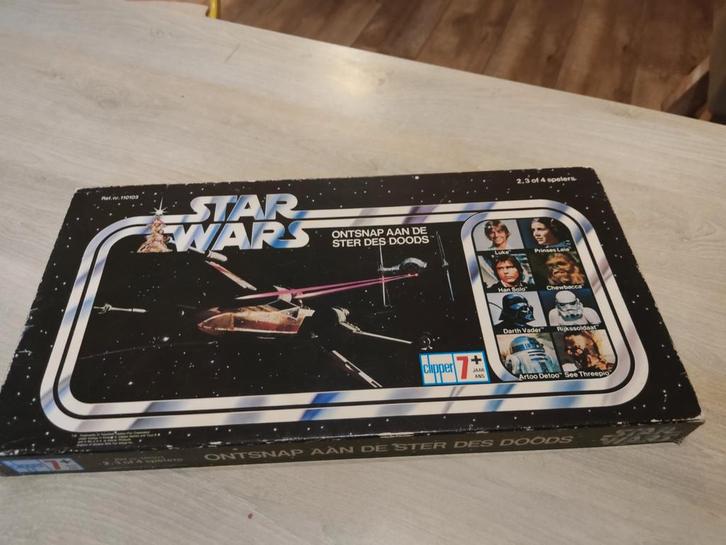 Star Wars Ontsnap aan de Ster des Doods - Clipper, Hobby en Vrije tijd, Gezelschapsspellen | Bordspellen, Gebruikt, Een of twee spelers