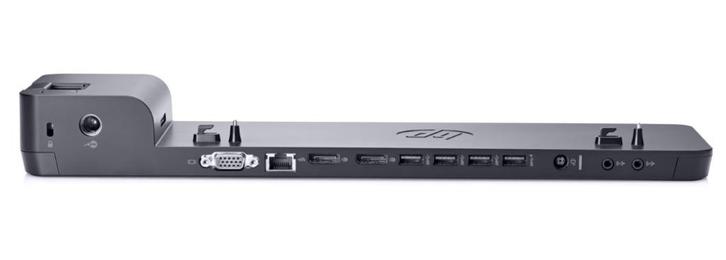 HP 2013 UltraSlim dockingstation, Computers en Software, Dockingstations, Zo goed als nieuw, Docking station, Laptop, Ophalen of Verzenden