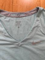 Nike Pro T-shirt, Blauw, Overige typen, Nike, Ophalen of Verzenden