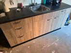 Keukenblok - Direct Beschikbaar!, Huis en Inrichting, Keuken | Complete keukens, Ophalen, Gebruikt, Overige kleuren, Enkelwandige keuken