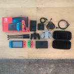 Nintendo Switch V2 2019 - alles inbegrepen, Spelcomputers en Games, Spelcomputers | Nintendo Switch, Ophalen, Zo goed als nieuw