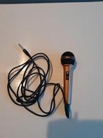 Microphone Philips Dynamic met verlengkabel, Ophalen of Verzenden, Zo goed als nieuw, Overige typen