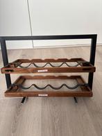 Wijnrek om op te hangen - 50x35x26 cm, Ophalen, 5 tot 15 flessen, Zo goed als nieuw, Minder dan 50 cm