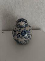 Chinese gemberpot met bloemmotief, Ophalen of Verzenden