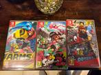 3 games, splatoon 2, arms, super mario odyssey, Spelcomputers en Games, Ophalen of Verzenden, Zo goed als nieuw