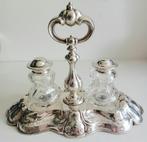Antiek zilveren biedermeier inktstel, Ophalen of Verzenden, Zilver