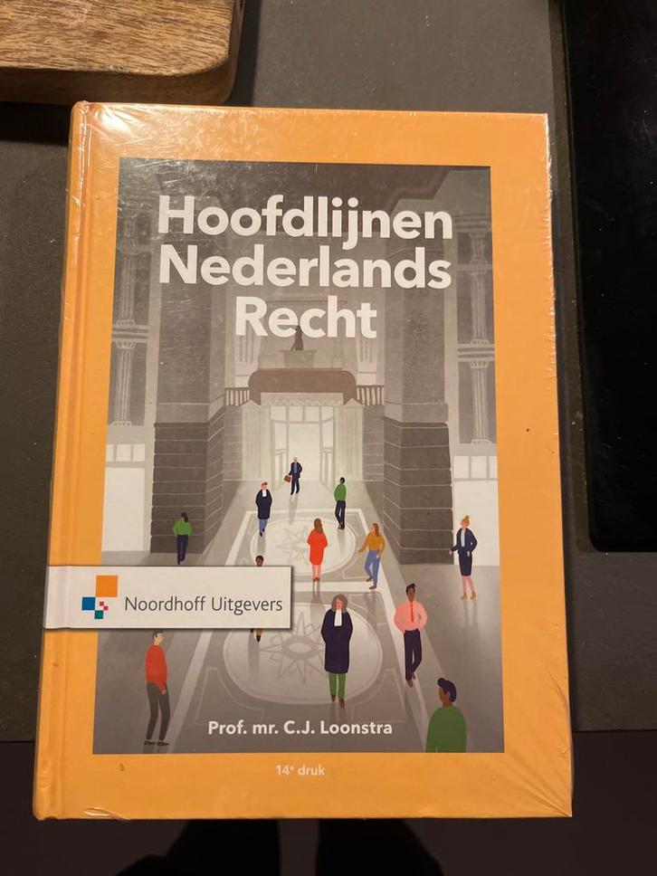 Hoofdlijnen Nederlands Recht - Nieuw!, Boeken, Studieboeken en Cursussen, Nieuw, HBO, Gamma, Ophalen of Verzenden