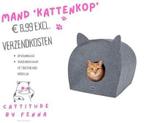 Kattenmand, Dieren en Toebehoren, Kattenmanden, Ophalen of Verzenden, Nieuw, Vilt