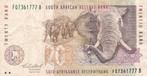 S6-BAN-0021 Zuid Africa 20 Rand 1993   XF P124a, Postzegels en Munten, Bankbiljetten | Afrika, Los biljet, Zuid-Afrika, Verzenden