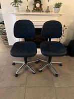 2x Werkstoel Labkoo Poly 11, Blauw, Ophalen of Verzenden, Zo goed als nieuw, Bureaustoel