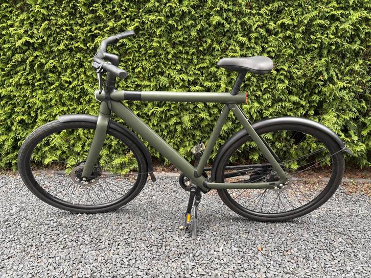 VanMoof S3 Groen (wrap), Fietsen en Brommers, Fietsen | Heren | Sportfietsen en Toerfietsen, Gebruikt, Overige merken, Minder dan 10 versnellingen