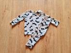Takkie pyjama ribstof maat 86/92, Nacht- of Onderkleding, Jongetje of Meisje, Ophalen of Verzenden, Zo goed als nieuw