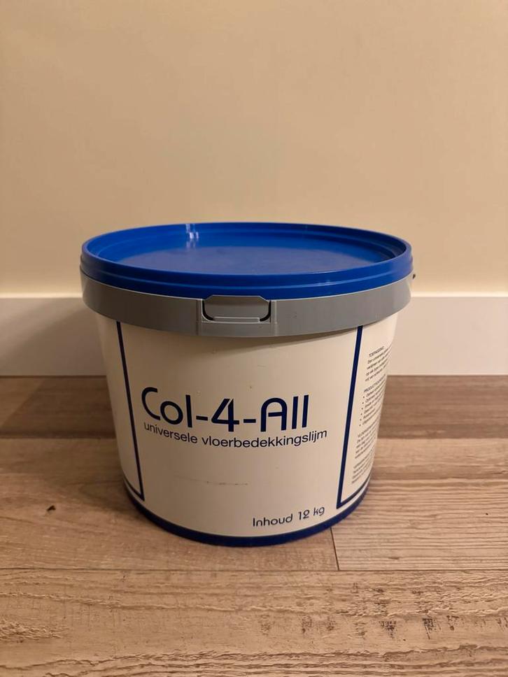 PF40 Vloerlijm - Oplosmiddelvrij, Doe-het-zelf en Verbouw, Verf, Beits en Lak, Nieuw, Verf, 10 tot 15 liter, Wit, Ophalen of Verzenden