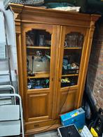 Ouderwetse houten kast met lade, Ophalen, Gebruikt, Met deur(en), Overige houtsoorten
