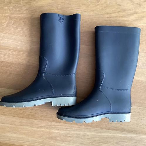BLAUWE LAARSJES  mt 34, Caravans en Kamperen, Regenkleding, Zo goed als nieuw, Regenlaarzen, Dames, Heren, Ophalen