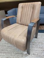 Camelkleurige fauteuil - 88x84x68 cm, Ophalen, Gebruikt, Vintage, 75 tot 100 cm