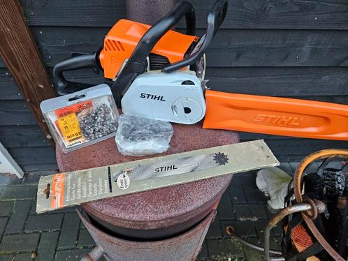 Stihl MS-180, Tuin en Terras, Hand-tuingereedschap, Zo goed als nieuw, Overige soorten, Ophalen of Verzenden