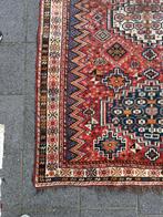 Antik Perzisch Tapijt Qashqai ( Antique ) 255x165 cm, Gebruikt, Overige kleuren, 200 cm of meer, Ophalen of Verzenden