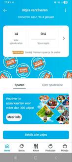 AH uitjes zegels 14 volle spaarkaarten (Albert Heijn uitjes), Tickets en Kaartjes, Drie personen of meer, Kortingsbon