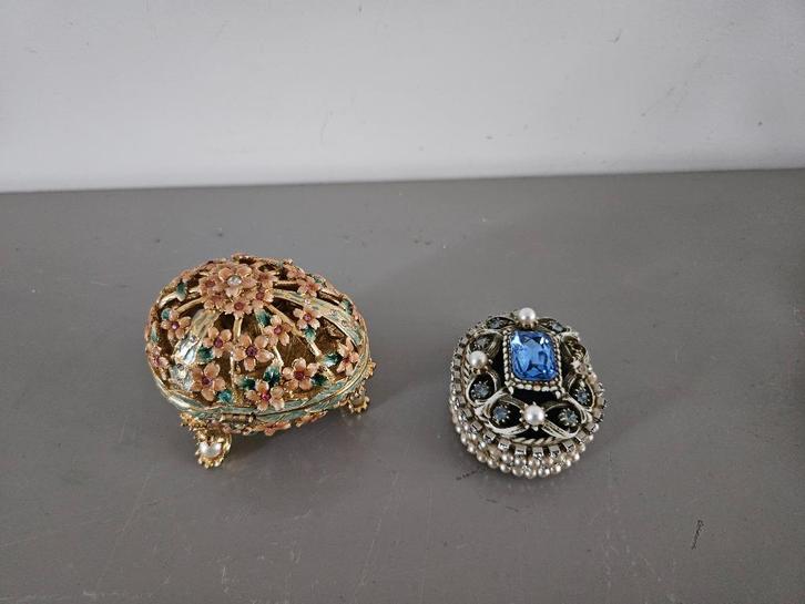 opengewerkte kleine doosjes, Antiek en Kunst, Curiosa en Brocante, Verzenden