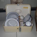 Brocante emaille spullen, Ophalen of Verzenden