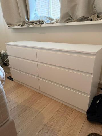 Ikea Malm ladekast - Zes lades - afbeelding 1