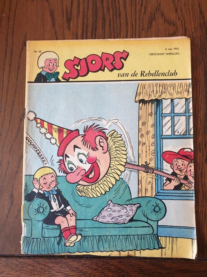 Sjors v/d Rebellenclub 1961 Deel 2, Verzamelen, Tijdschriften, Kranten en Knipsels, Tijdschrift, 1960 tot 1980, Verzenden