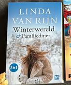 Linda van Rijn winterwereld & familie diner, Boeken, Chicklit, Ophalen of Verzenden, Zo goed als nieuw