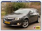 Opel INSIGNIA 1.6 T BUSINESS+ / Leer / Navi / NL auto !!!, Origineel Nederlands, Te koop, Zilver of Grijs, 5 stoelen