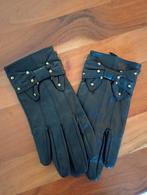 Laimbock leren dames handschoenen met studs en Strik  ZGAN, Dressuur, Ophalen of Verzenden, Zo goed als nieuw, Dames