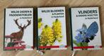 3 nieuwe natuurboeken, vlinders, wilde dieren,wilde bloemen, Ophalen of Verzenden, Nieuw, Natuur algemeen