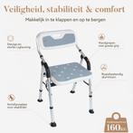 Douchestoel  -  inklapbaar, Diversen, Verpleegmiddelen, Ophalen, Zo goed als nieuw