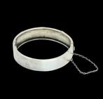 Victoriaans Zilveren Armband met gouden Bloem versiering, Verzenden, ., Zo goed als nieuw, .