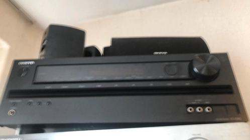 Onkyo surround set 5 speakers, Audio, Tv en Foto, Versterkers en Receivers, Zo goed als nieuw, 5.1, 120 watt of meer, Onkyo, Ophalen of Verzenden