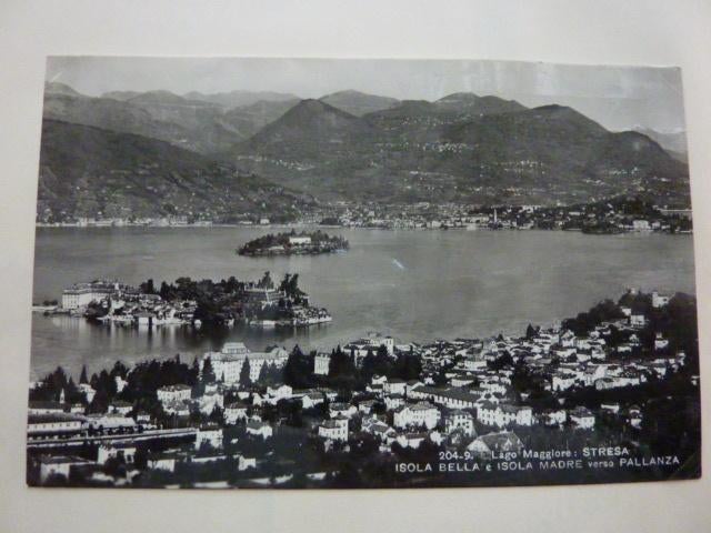 Ansicht Zwitserland - Lago Maggiore Stresa, Ophalen of Verzenden, Gelezen