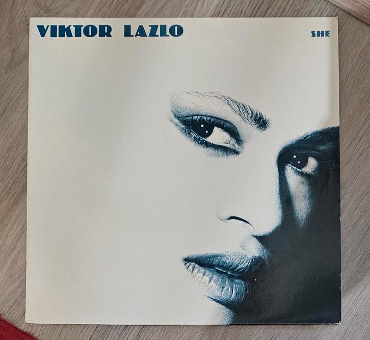 LP Viktor Laszlo - She, Cd's en Dvd's, Vinyl | Pop, Zo goed als nieuw, 1980 tot 2000, 12 inch, Ophalen of Verzenden