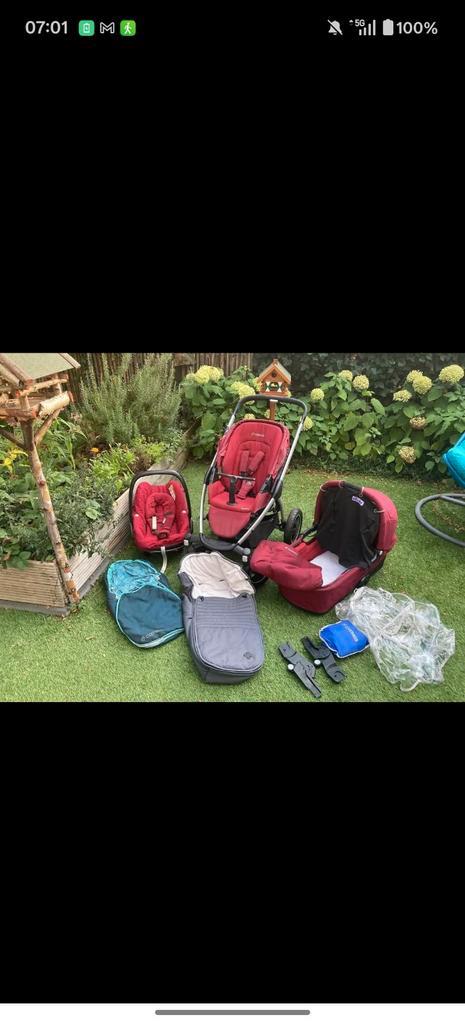 Gratis af te halen kinderwagen, Kinderen en Baby's, Kinderwagens en Combinaties, Gebruikt, Combiwagen, Overige merken, Met autostoeltje