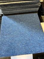 Partij B-keus Desso tapijttegels blauw 50x50cm nieuw #103, Nieuw, Minder dan 10 m², Blauw