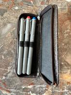 Rotring finograph f set in leren etui, Hobby en Vrije tijd, Ophalen of Verzenden, Gebruikt
