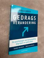 Draaiboek Gedragsverandering - Sander Hermsen & Reint Jan Re, Boeken, Ophalen of Verzenden, Zo goed als nieuw, Economie en Marketing