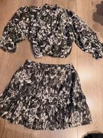 Shoeby eksept rok en blouse, Ophalen of Verzenden, Zo goed als nieuw, Maat 36 (S), Zwart