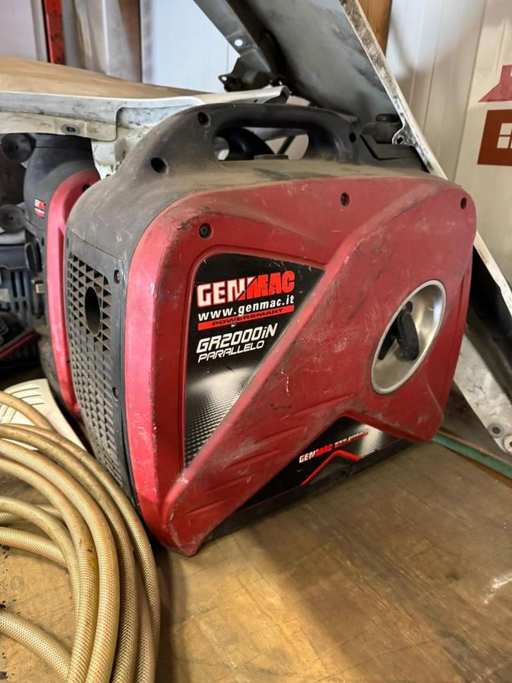 Genmac GR2000iN Aggregaat, Tuin en Terras, Hand-tuingereedschap, Gebruikt, Ophalen