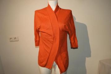 Michael Kors gebreid vest fel oranje hardware merklabel S beschikbaar voor biedingen