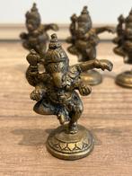 4x Ganesha Beeldjes Brons, Ophalen of Verzenden, Brons