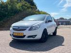 Opel Corsa 1.2 16V 3D 2009 Wit, Auto's, Voorwielaandrijving, 450 kg, 4 cilinders, Wit