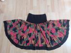 Wijde cirkel rok, Kleding | Dames, Rokken, Zwart, Maat 42/44 (L), Ophalen of Verzenden, Zo goed als nieuw