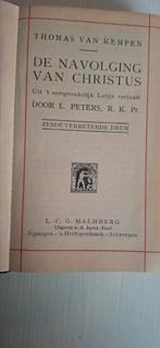 De navolging van Christus Thomas van Kempen 6e druk 1920, Ophalen of Verzenden